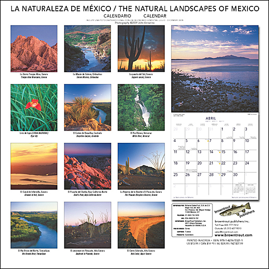 La Naturaleza de México, John Annerino, UNESCO Biosphere Reserves, The Natural Landscapes of Mexico 