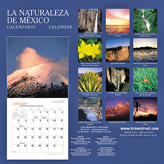 La Naturaleza de México, John Annerino,UNESCO Biosphere Reserves, The Natural Landscapes of Mexico