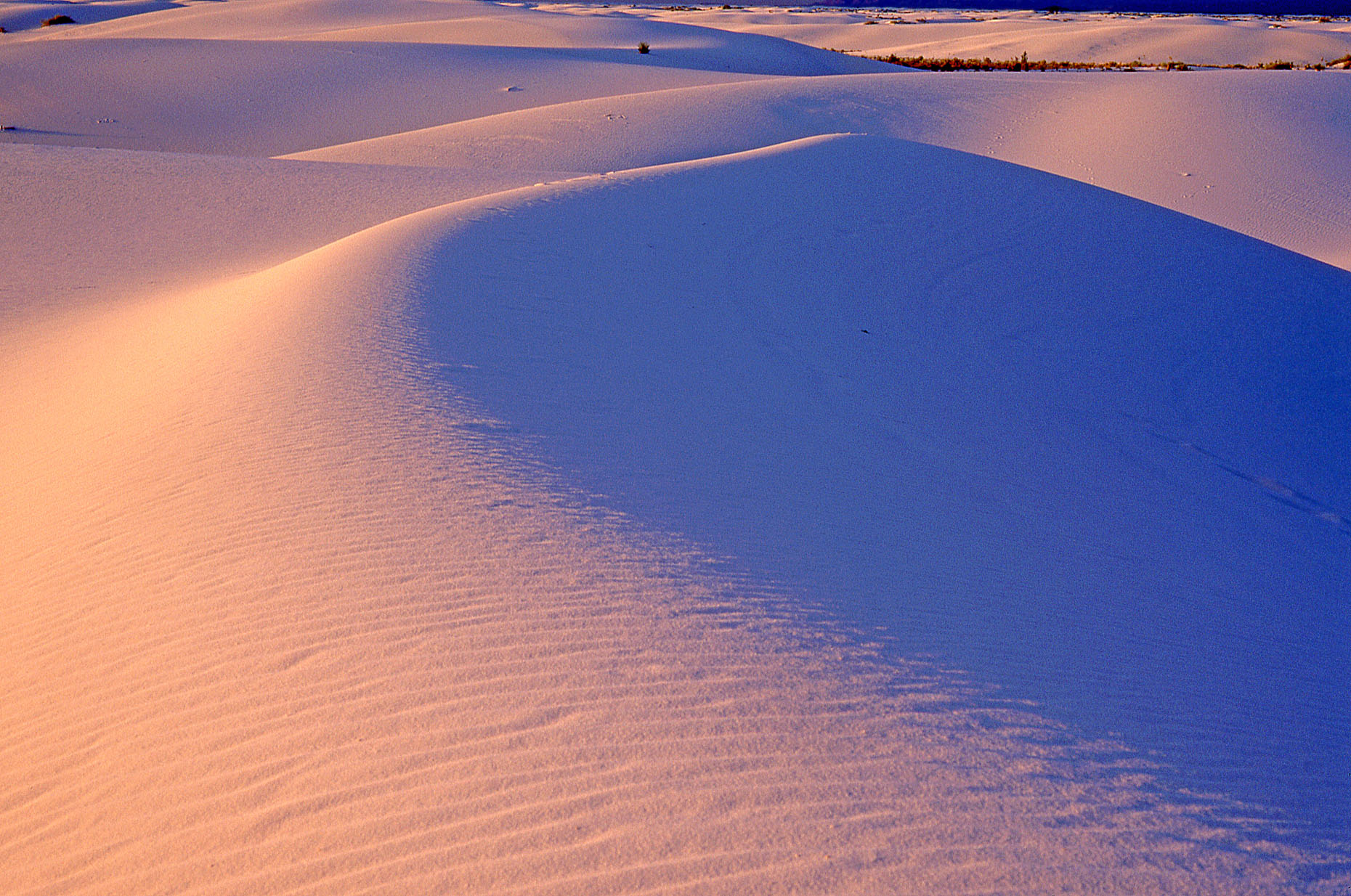Gypsum dunes, White Sands National Monument, John Annerino, NM
