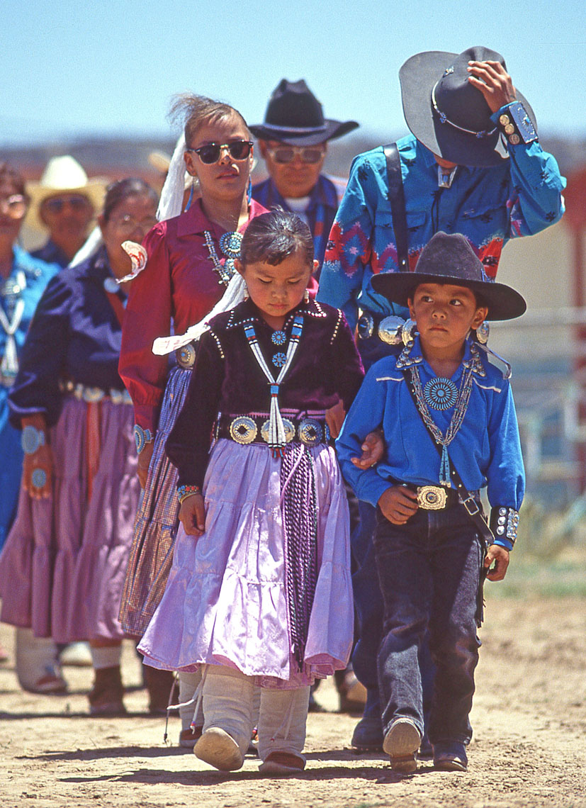 Young dancers, John Annerino, Native American dance, Navajo Traditional Song and Dance, Two-step, Skip Dance, Navajo Nation