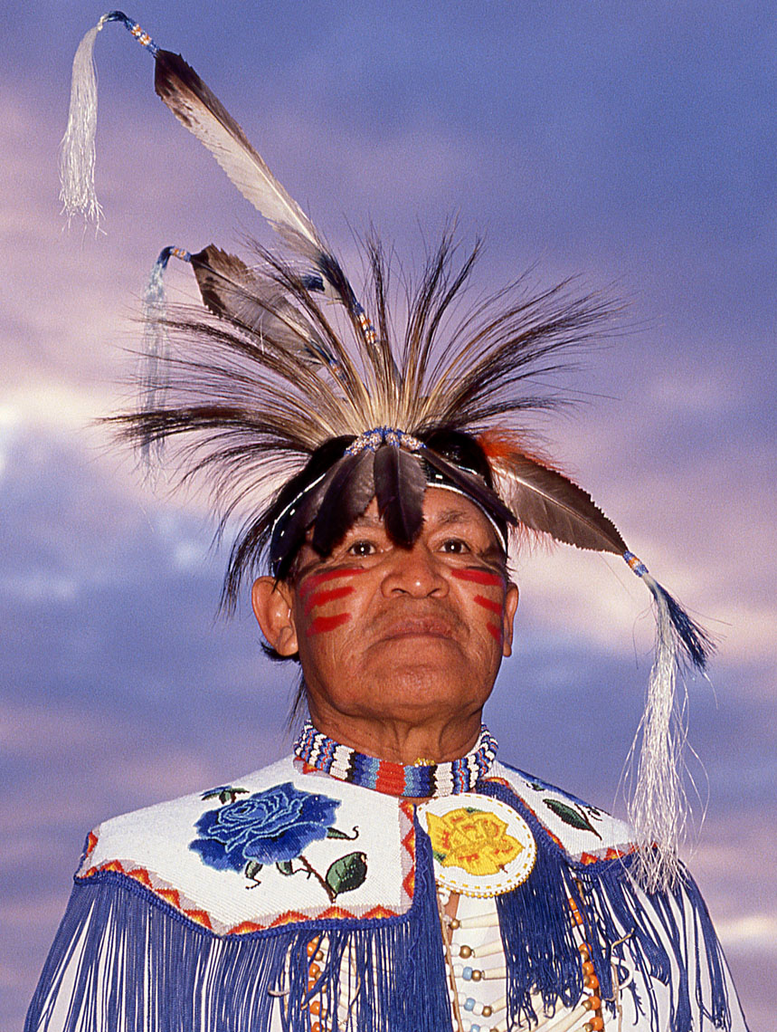 Pow Wow Grass dancer, John Annerino, Native American dance,  Wa:ak Pow Wow, San Xavier del Bac Mission, Tohono O