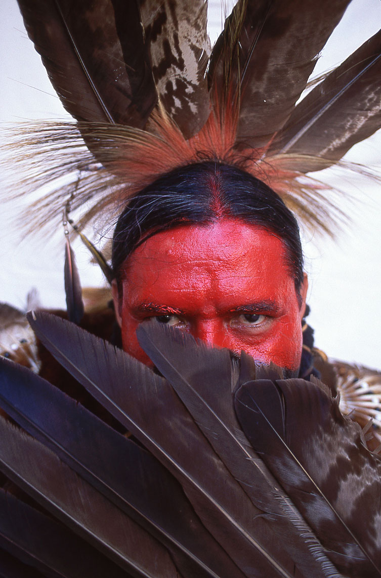 Mescalero Apache Traditional dancer, John Annerino, Native American dance, Red Earth, OK