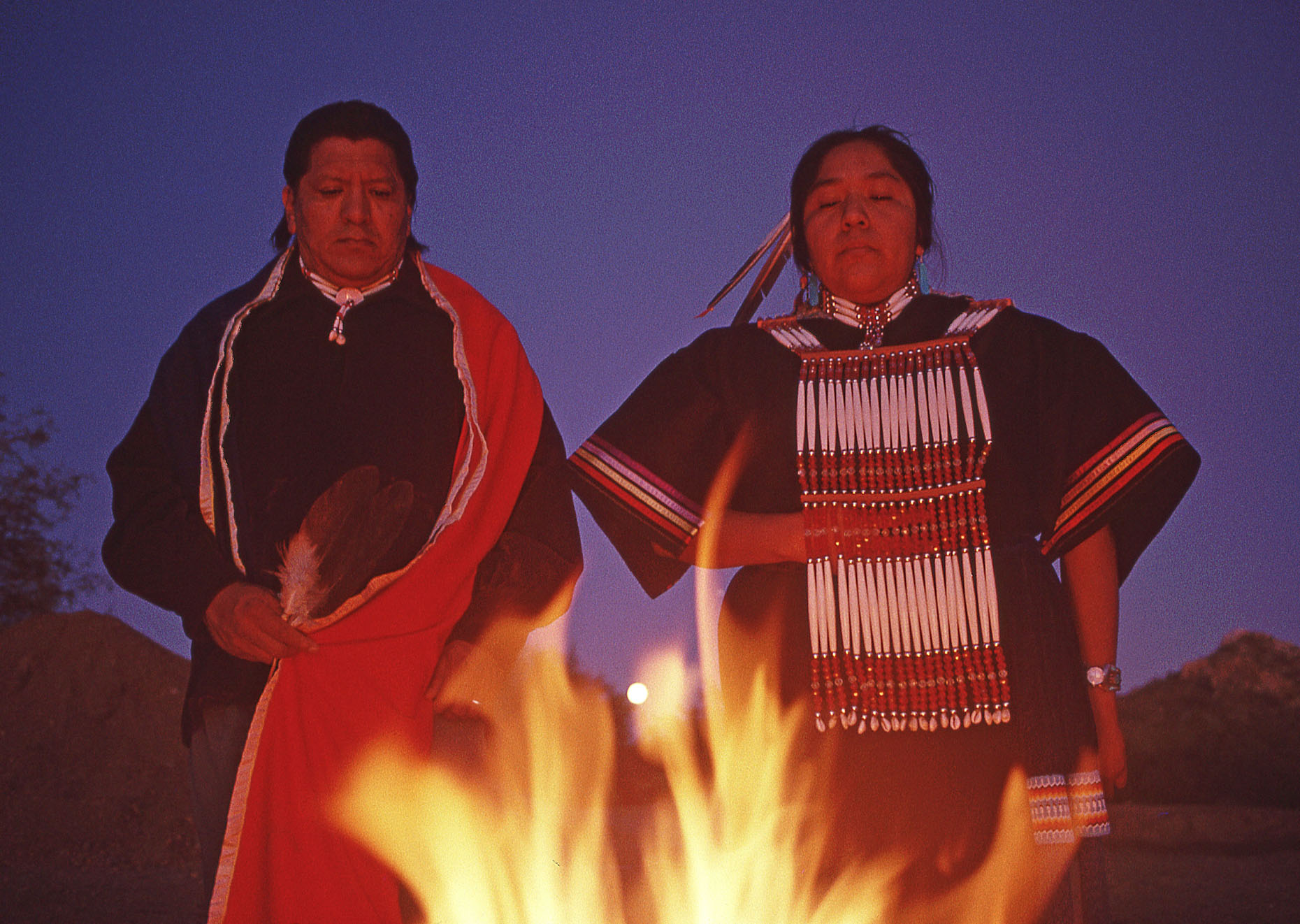 Kiowa Medicine man and woman, John Annerino, Native American traditions, Sonoran Desert, AZ