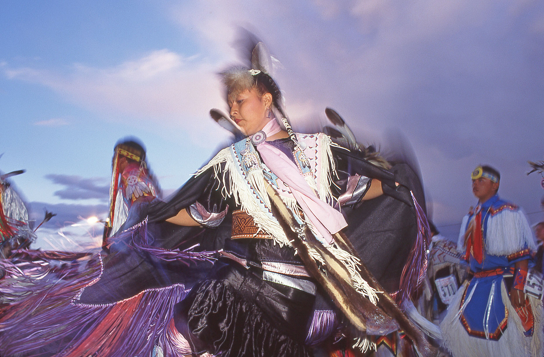 Pow Wow Shawl Dancer, John Annerino, Native American dance